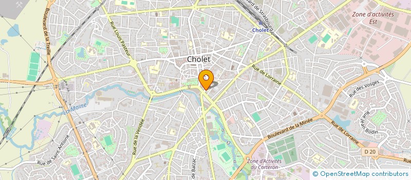 localisation de l'entreprise ANIMATION DES MARCHES DE CHOLET à CHOLET
