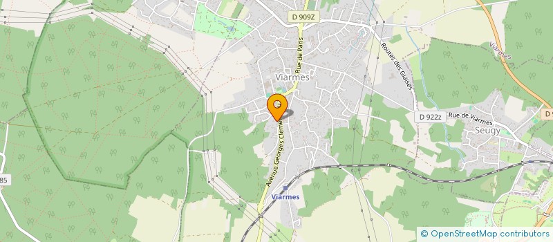 localisation de l'entreprise ANIMATION DU MARCHE DE MONTMORENCY  VIARMES