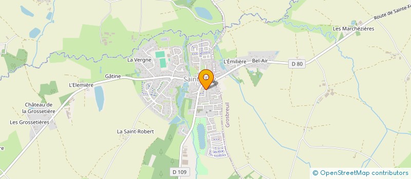 localisation de l'entreprise ANIMATION ENFANCE JEUNESSE FOYENNE à SAINTE-FOY