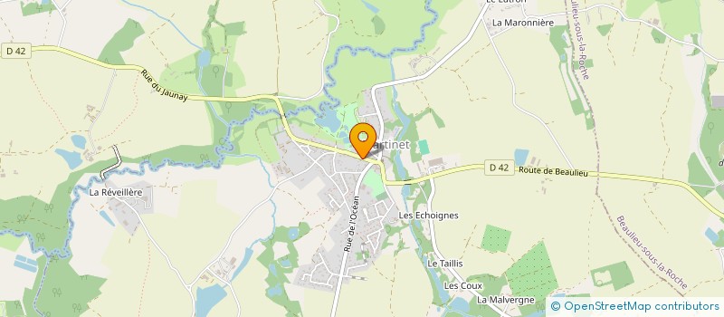 localisation de l'entreprise ANIMATION ET DEVELOPPEMENT DE MARTINET - ANDEMA à MARTINET