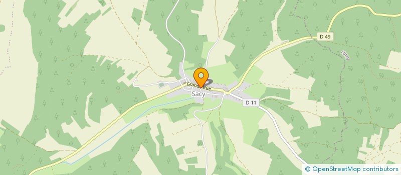 localisation de l'entreprise ANIMATION ET SAUVEGARDE DU PATRIMOINE ENTRE YONNE ET CURE à VERMENTON