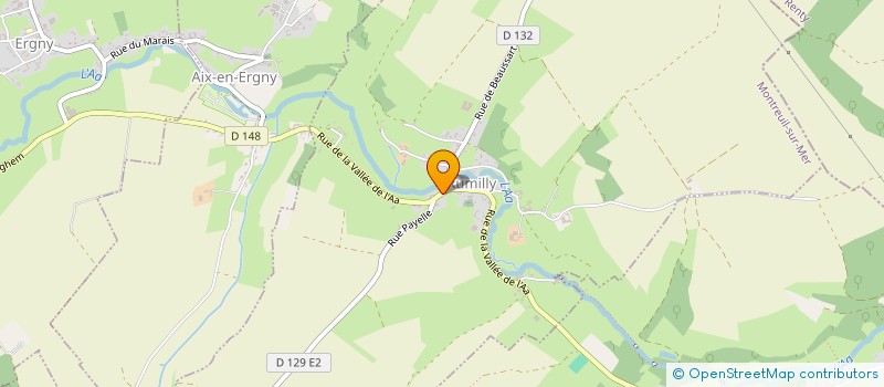 localisation de l'entreprise ANIMATION ET VALORISATION DE L ENVIRONNEMENT INITIATIVES A RUMILLY  RUMILLY