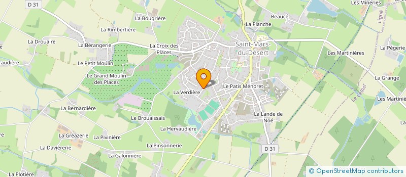 localisation de l'entreprise ANIMATION HORIZON à SAINT-MARS-DU-DESERT