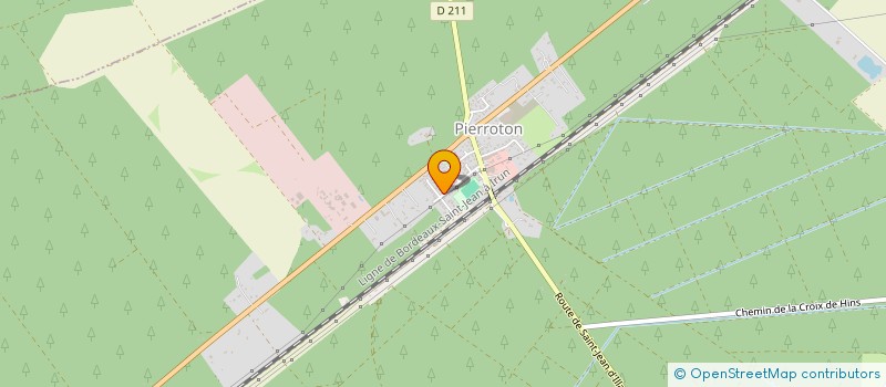 localisation de l'entreprise ANIMATION LOISIRS PIERROTON à CESTAS