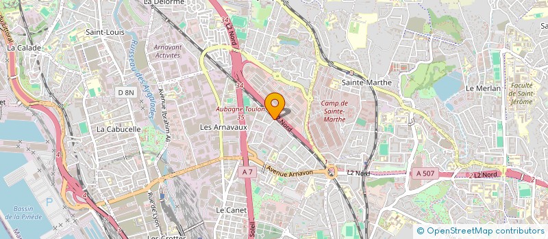 localisation de l'entreprise ANIMATION MAYA PRESTA à MARSEILLE