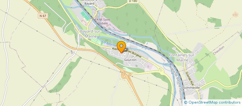 localisation de l'entreprise ANIMATION MCA à BAYARD-SUR-MARNE