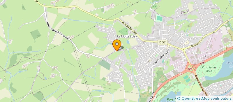 localisation de l'entreprise ANIMATION POUR QUARTIER DU BOIS DU VERNE  MONTCEAU-LES-MINES