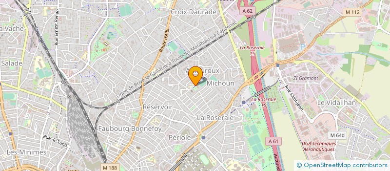 localisation de l'entreprise ANIMATION PREVENTION SOCIALE AMOUROUX... à TOULOUSE