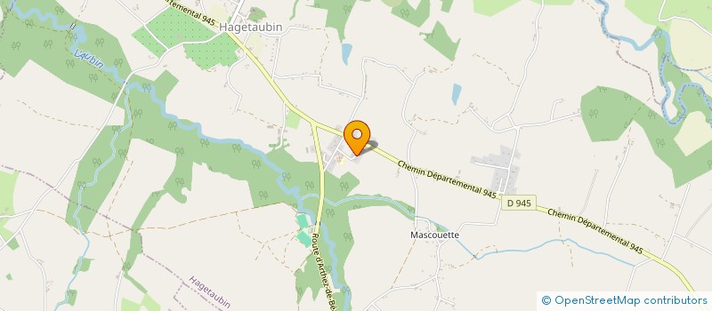 localisation de l'entreprise ANIMATION PYRENEES SPORT  MESPLEDE