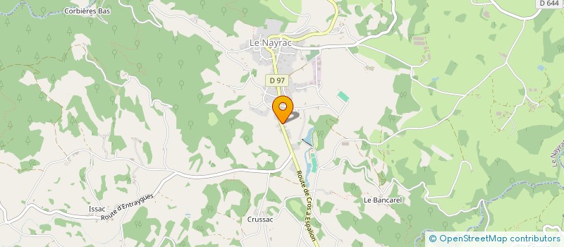 localisation de l'entreprise ANIMATION RALLYE ET MECANIQUE ANCIENNE  LE NAYRAC