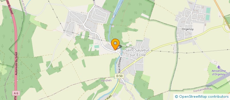 localisation de l'entreprise ANIMATION SAINT SAUVEUR SUR ECOLE à SAINT-SAUVEUR-SUR-ECOLE