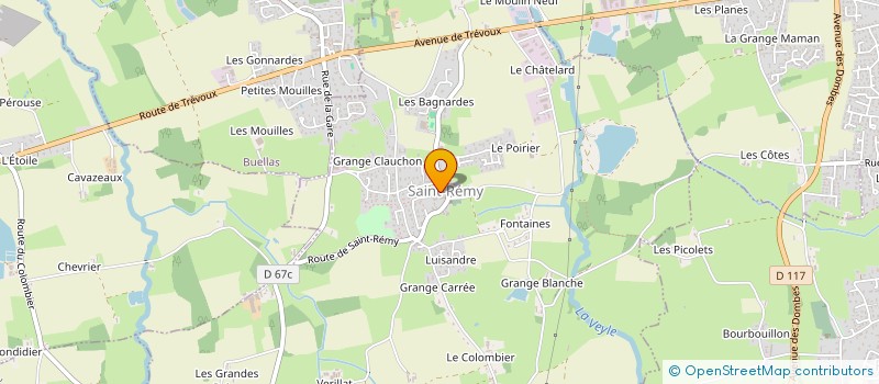 localisation de l'entreprise ANIMATION SERVICE COMPRIS à SAINT-REMY