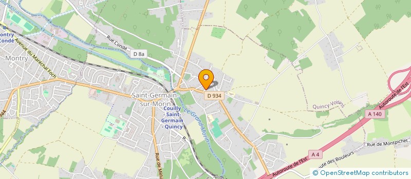 localisation de l'entreprise ANIMATION VILLAGE à COUILLY-PONT-AUX-DAMES