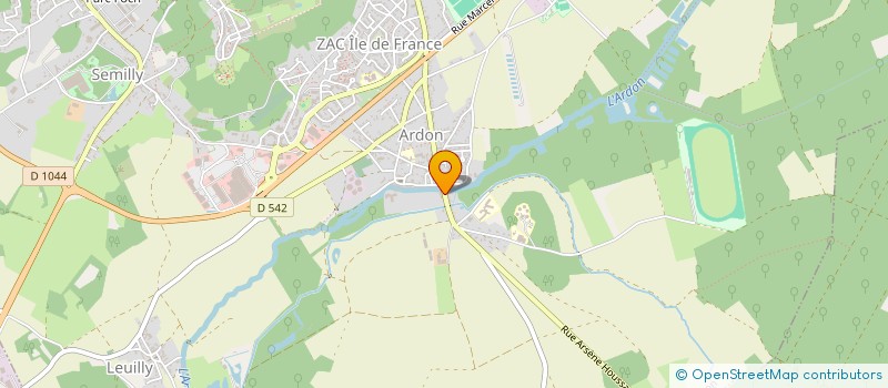 localisation de l'entreprise ANIMATIONS DU QUARTIER D ARDON à LAON