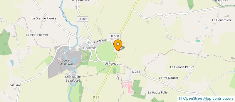 localisation de l'entreprise ANIMATIONS LOISIRS SERVICES à ESSAY