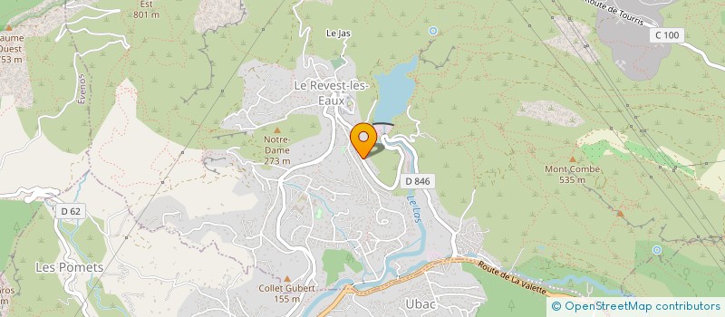 localisation de l'entreprise ANIMATIONS PRESTATIONS VAROISES  LE REVEST-LES-EAUX