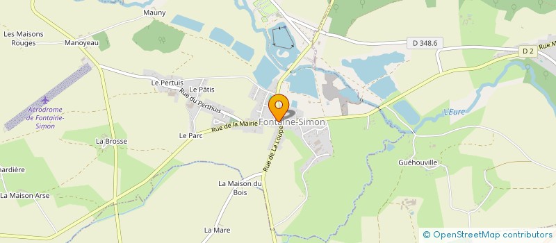 localisation de l'entreprise ANIMATIONS SAINT MAURICE SAINT GERMAIN  SAINT-MAURICE-SAINT-GERMAIN