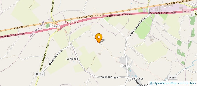 localisation de l'entreprise ANIMATO à CLARBEC