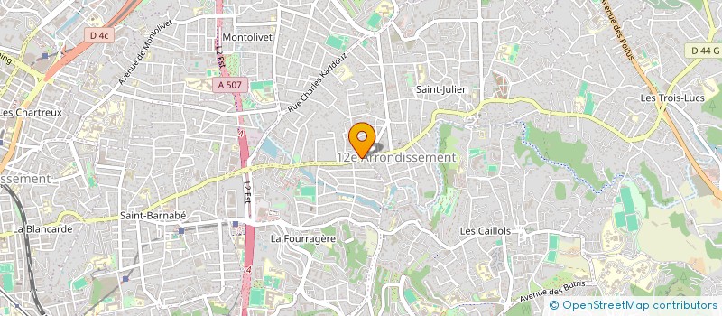 localisation de l'entreprise ANIMAX à MARSEILLE