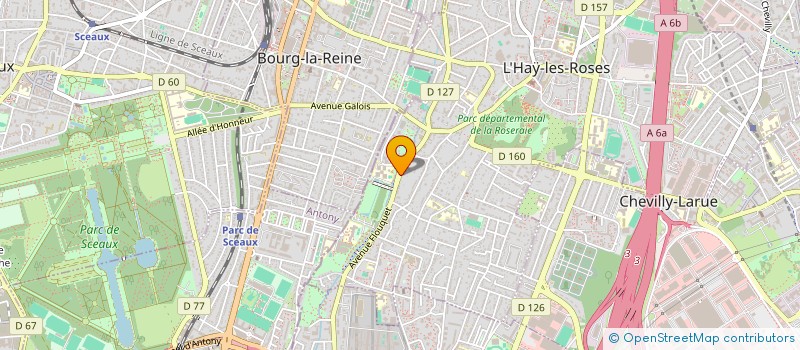 localisation de l'entreprise ANIME-MOTS  L'HAY-LES-ROSES