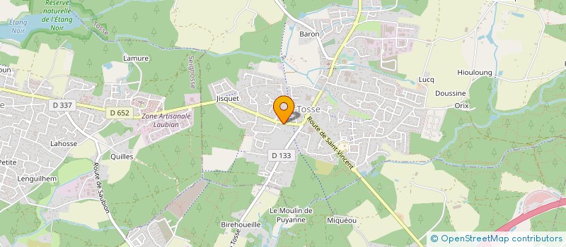 localisation de l'entreprise ANIMEDIA PROD  TOSSE