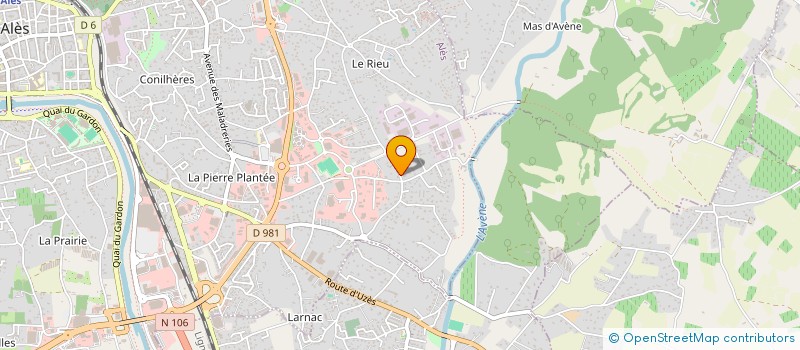 localisation de l'entreprise ANIMEMOI à ALES