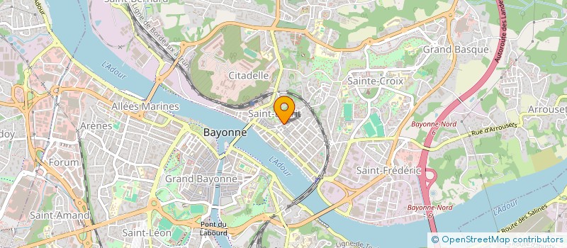 localisation de l'entreprise ANIMKI  BAYONNE