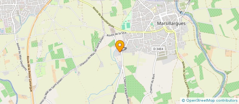 localisation de l'entreprise ANIMO CONCEPT à MARSILLARGUES