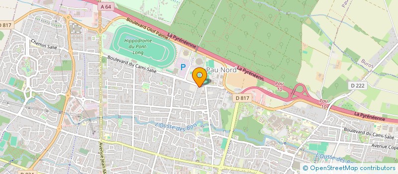 localisation de l'entreprise ANIMO'PIC à PAU