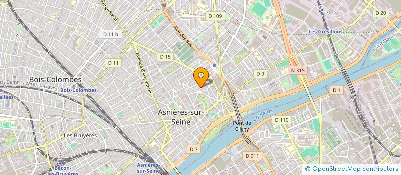 localisation de l'entreprise ANIMO PROD à ASNIERES-SUR-SEINE