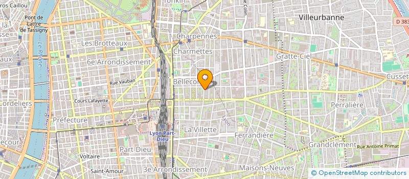 localisation de l'entreprise ANIMOBSEQUES à LYON