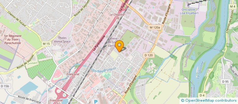 localisation de l'entreprise ANIMONSTOUS ENSEMBLE LE QUARTIER DU RECEBEDOU  PORTET-SUR-GARONNE