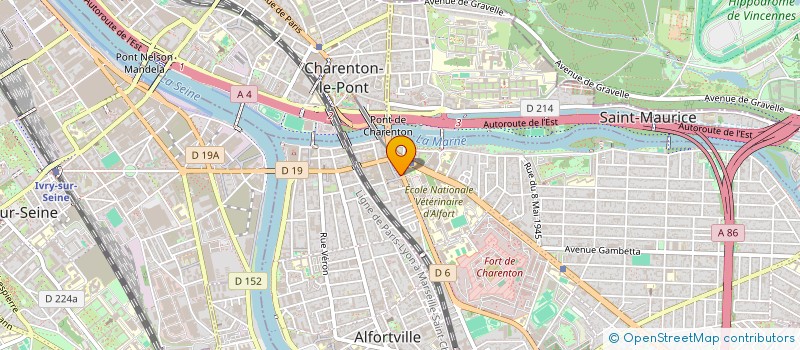 localisation de l'entreprise ANIMOUV à MAISONS-ALFORT