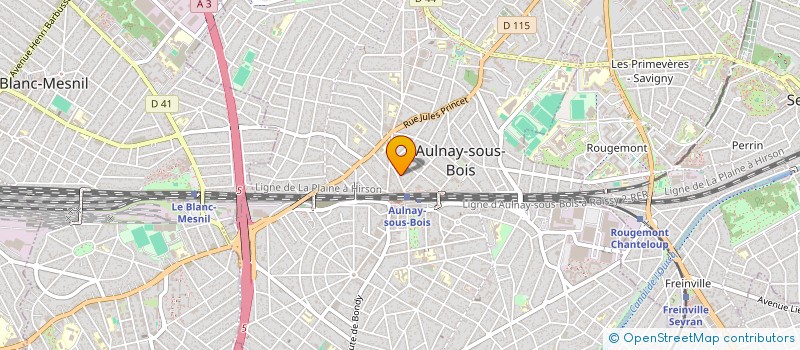 localisation de l'entreprise ANIMOZ FACTORY à AULNAY-SOUS-BOIS