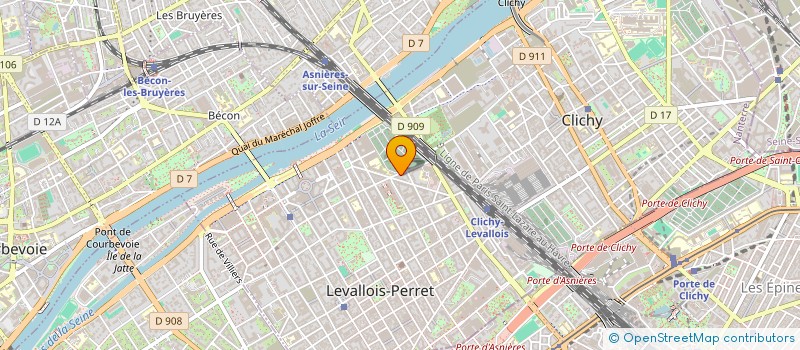 localisation de l'entreprise ANIMSA PRESTIGE à LEVALLOIS-PERRET