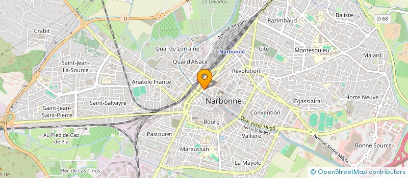 localisation de l'entreprise ANIMUS CORPORIS KHI  NARBONNE