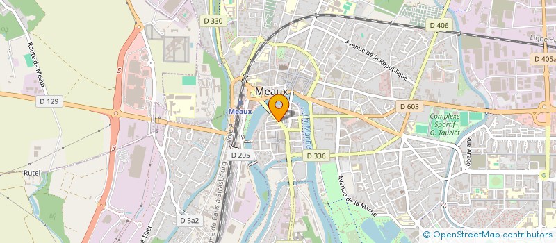 localisation de l'entreprise ANIMWEEK à MEAUX