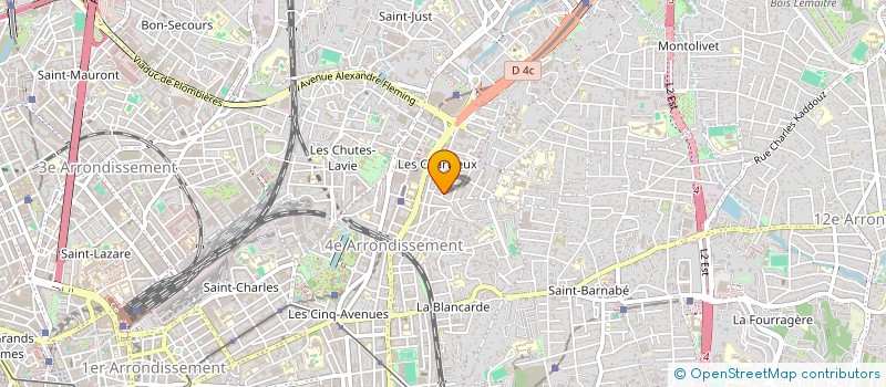 localisation de l'entreprise ANIO IMMO à MARSEILLE