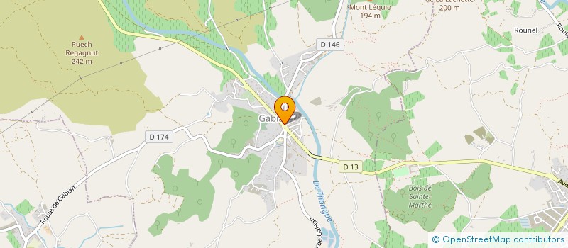 localisation de l'entreprise ANIRLAN  GABIAN