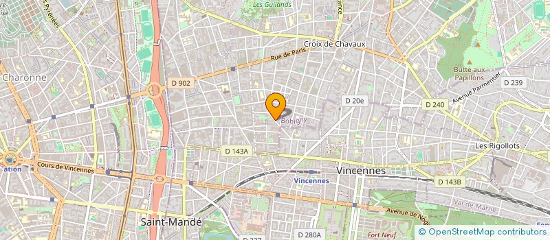 localisation de l'entreprise ANIS à MONTREUIL