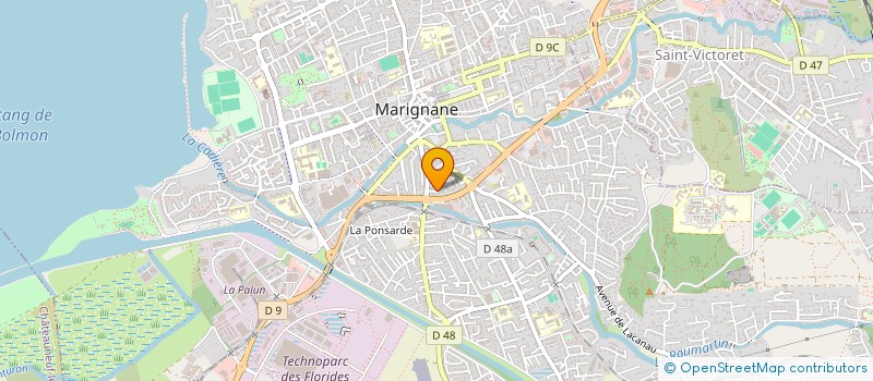 localisation de l'entreprise ANIS à MARIGNANE