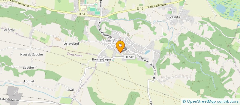 localisation de l'entreprise ANIS  SAINT-CHEF