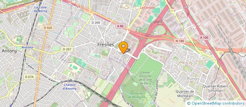 localisation de l'entreprise ANIS AUTO à ANTONY