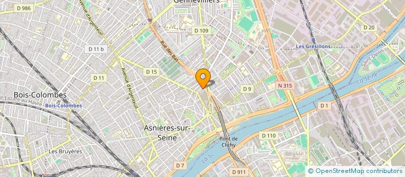 localisation de l'entreprise ANIS AUTO  ASNIERES-SUR-SEINE