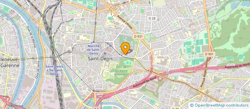 localisation de l'entreprise ANIS ETOILE à SAINT-DENIS