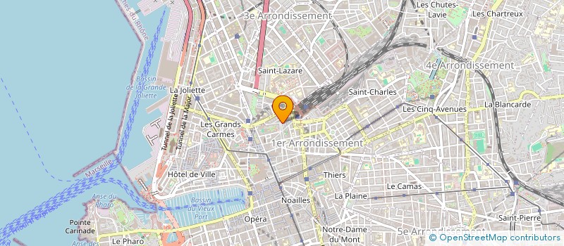 localisation de l'entreprise ANIS IMMOBILIER à MARSEILLE