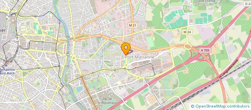 localisation de l'entreprise ANIS INDIVISION  MONTPELLIER