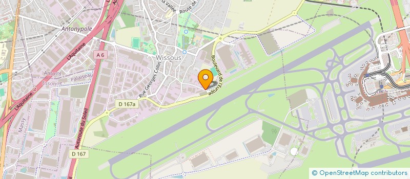 localisation de l'entreprise ANIS TRANSPORTS à WISSOUS