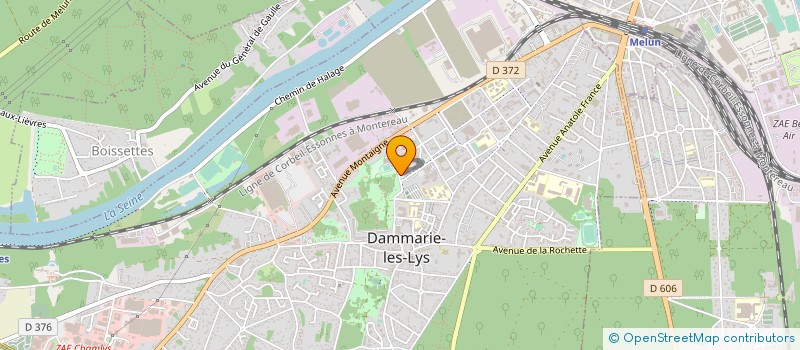 localisation de l'entreprise ANIS VIANDES à DAMMARIE-LES-LYS