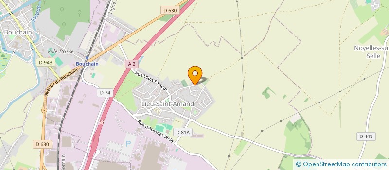 localisation de l'entreprise ANISA  LIEU-SAINT-AMAND